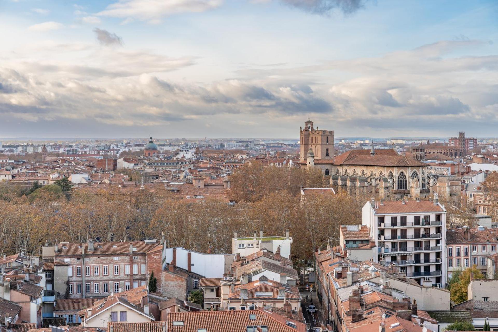Le Panoramique - Clim, Balcon, Superbe Vue, Wifi Apartment Toulouse Exterior foto